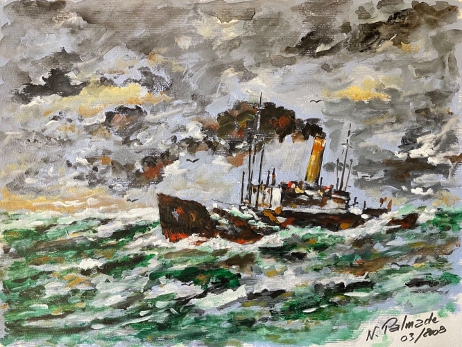 marine_marchande_steamer_bateaux_a_vapeur_fin_xixe_acrylique_papier_special_2008
