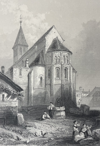 cosnes_eglise_a_cosne-cours-sur-loire_gravure_de_rouargue_c_1838_france