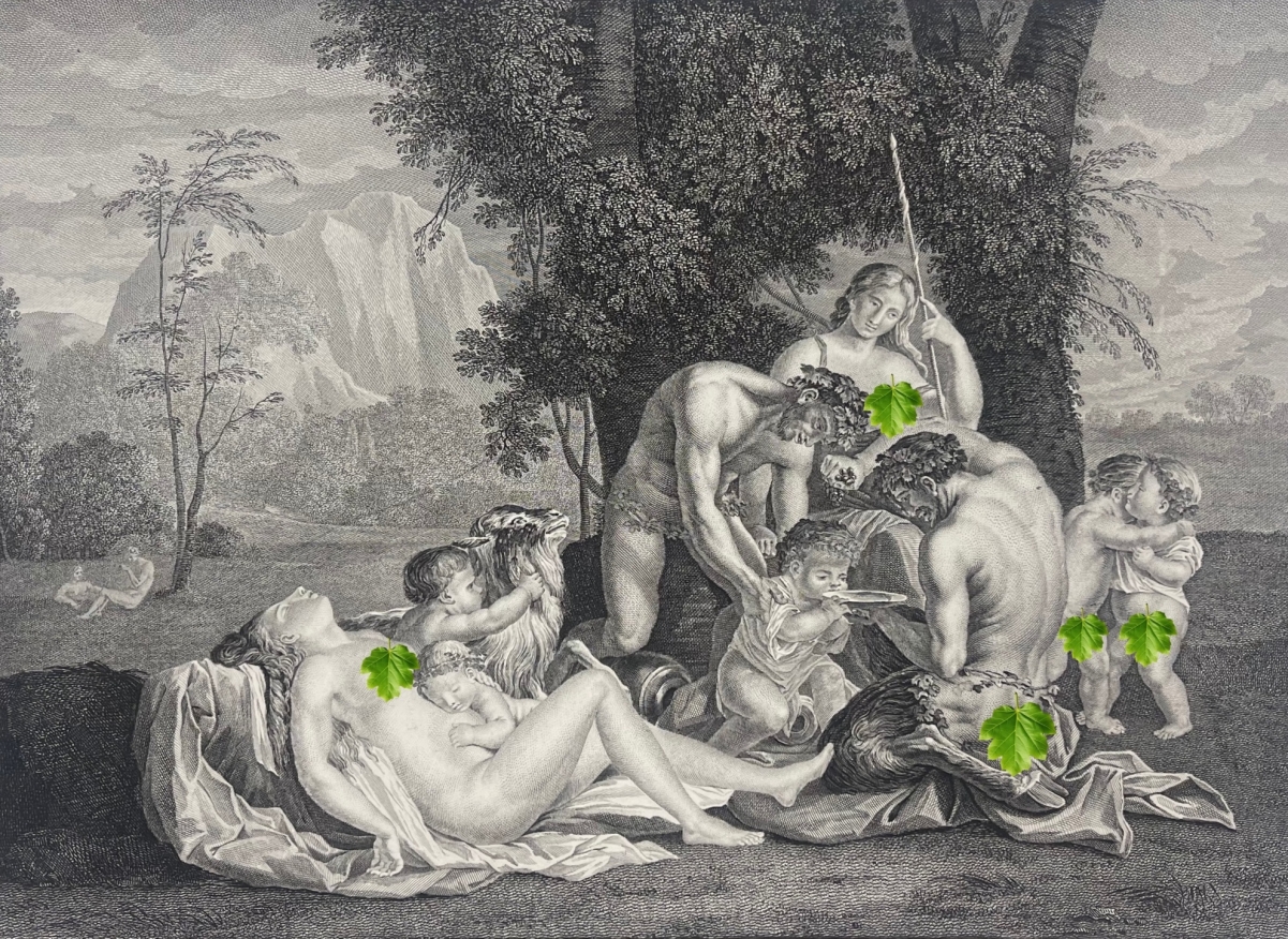 nicolas_poussin_1594-1665_bacchanale_gravure_burin_dupreel_tirage_vers_1860