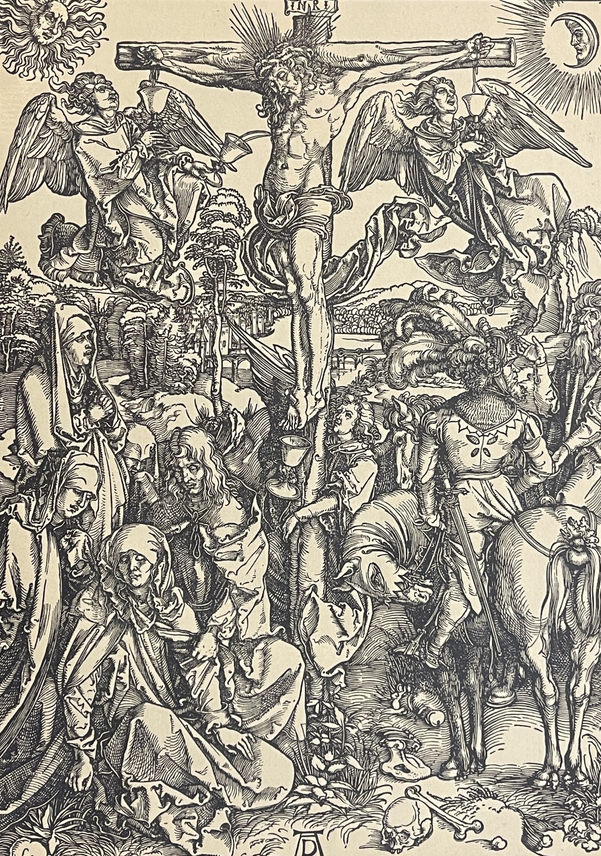 albrecht_durer_1471-1528_grande_passion_la_crucifixion_bois_grave_c_1900_christ