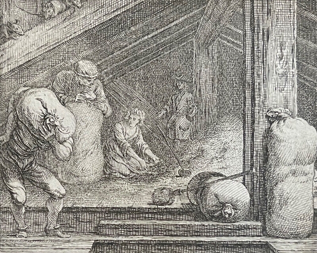 le_rat_tenant_table_claude_gillot_1673-1722_gravure_1719_france_ble
