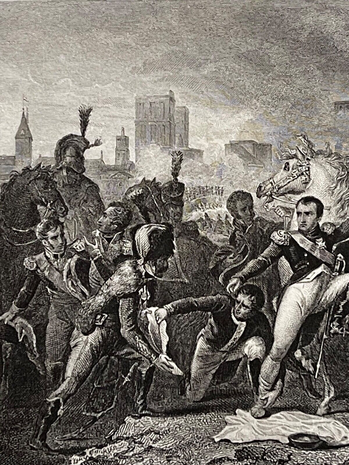 napoleon_bonaparte_blesse_au_pied_devant_ratisbonne_1809_allemagne_regensburg