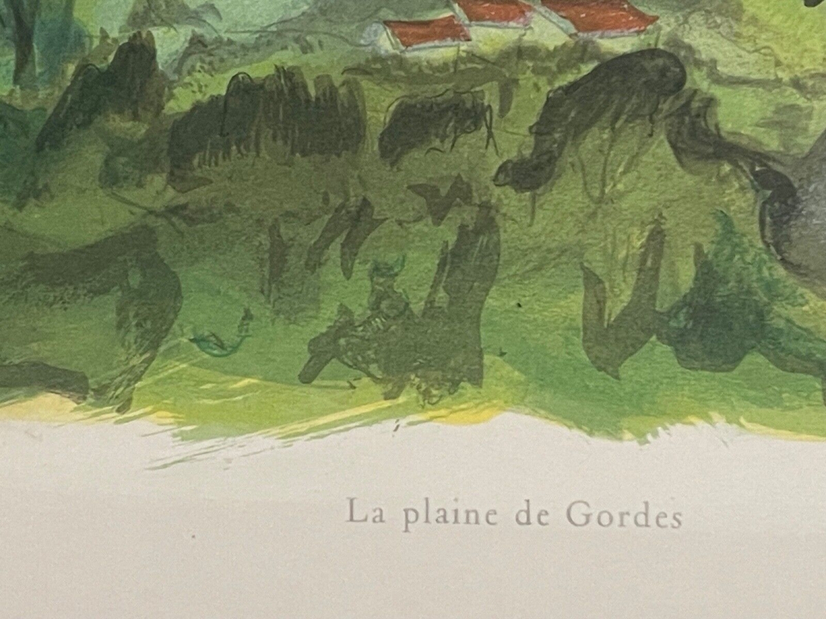 gordes_la_plaine_provence_lithographie_1979_astri_bergman_taube_1898-1980