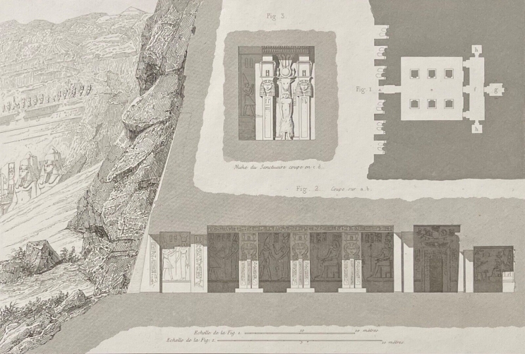 egypte_speos_dhathor_a_abou_simbel_nefertari_dapres_horeau_vers_1850