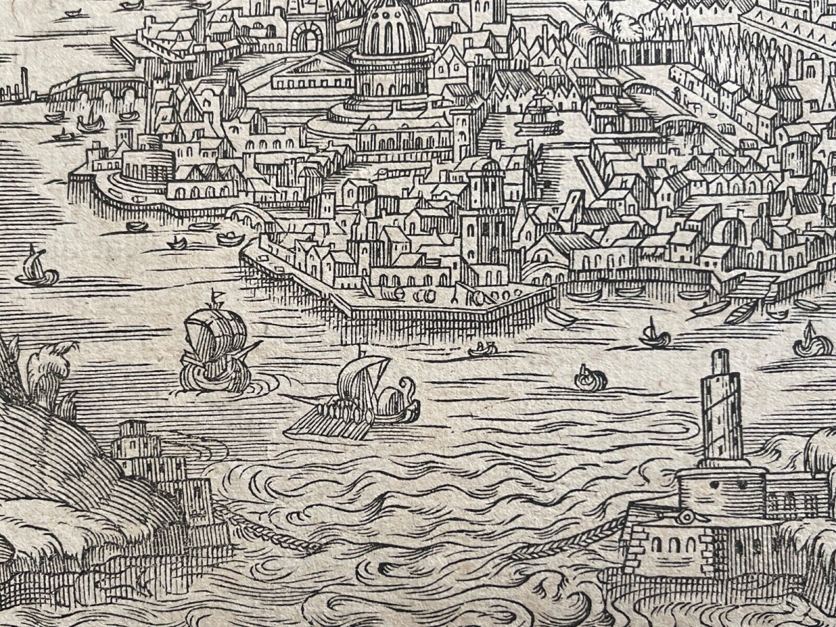 chine_hangzhōu_quinsai_gravure_de_1575_par_andre_thevet_1504-1592_china