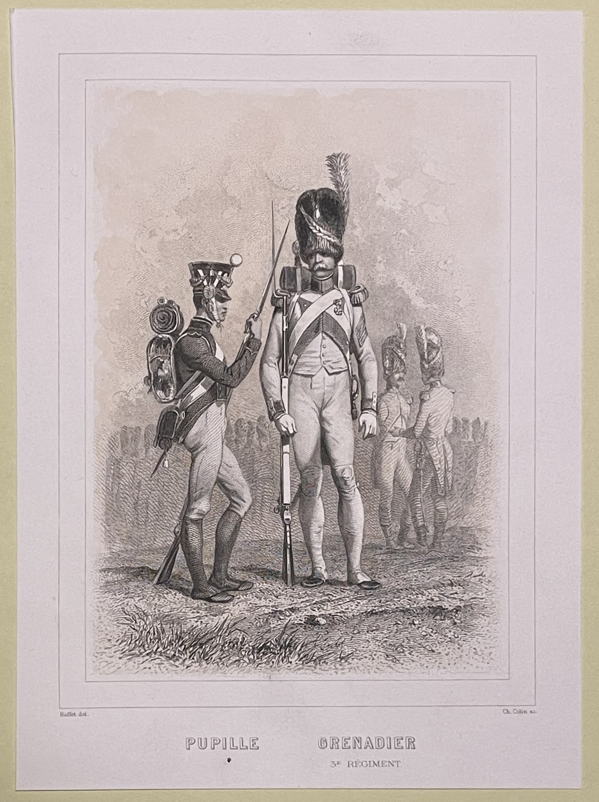 musicien_sapeur_grenadier_de_la_garde_imperiale_1er_empire_napoleon_gravure_1840