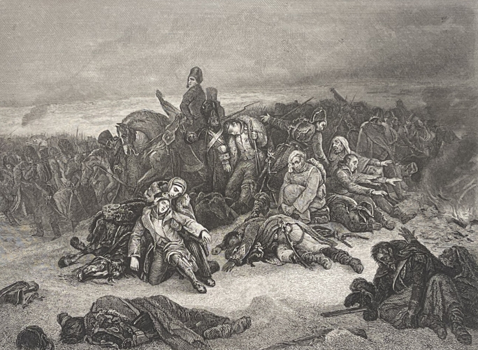 retraite_de_russie_hiver_1812_napoleon_bonaparte_empire_france_vers_1840