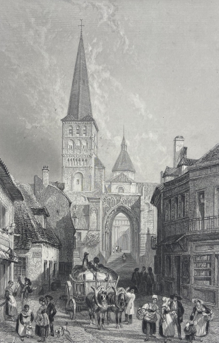 eglise_sainte-croix_a_la_charite-sur-loire_gravure_de_rouargue_c_1838_france