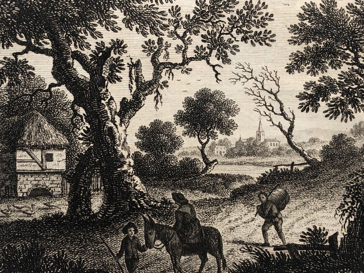 saint_paul_church_yard_london_1780_retour_des_labours_villagers_retiring_labour