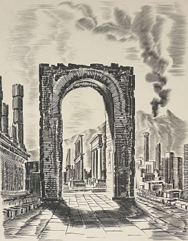 italie_ruines_antiques_gravures_attribuees_a_albert_decaris_vers_1958