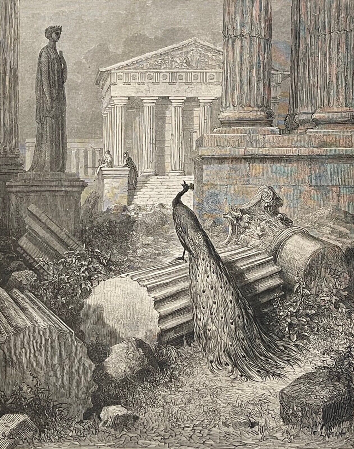 gustave_dore_le_paon_se_plaignant_a_junon_la_fontaine_grave_par_laplant_1868