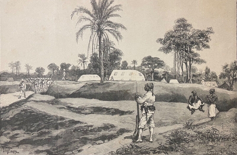 fort_faurax_colonisation_de_royaume_dahomey_benin_1895_afrique