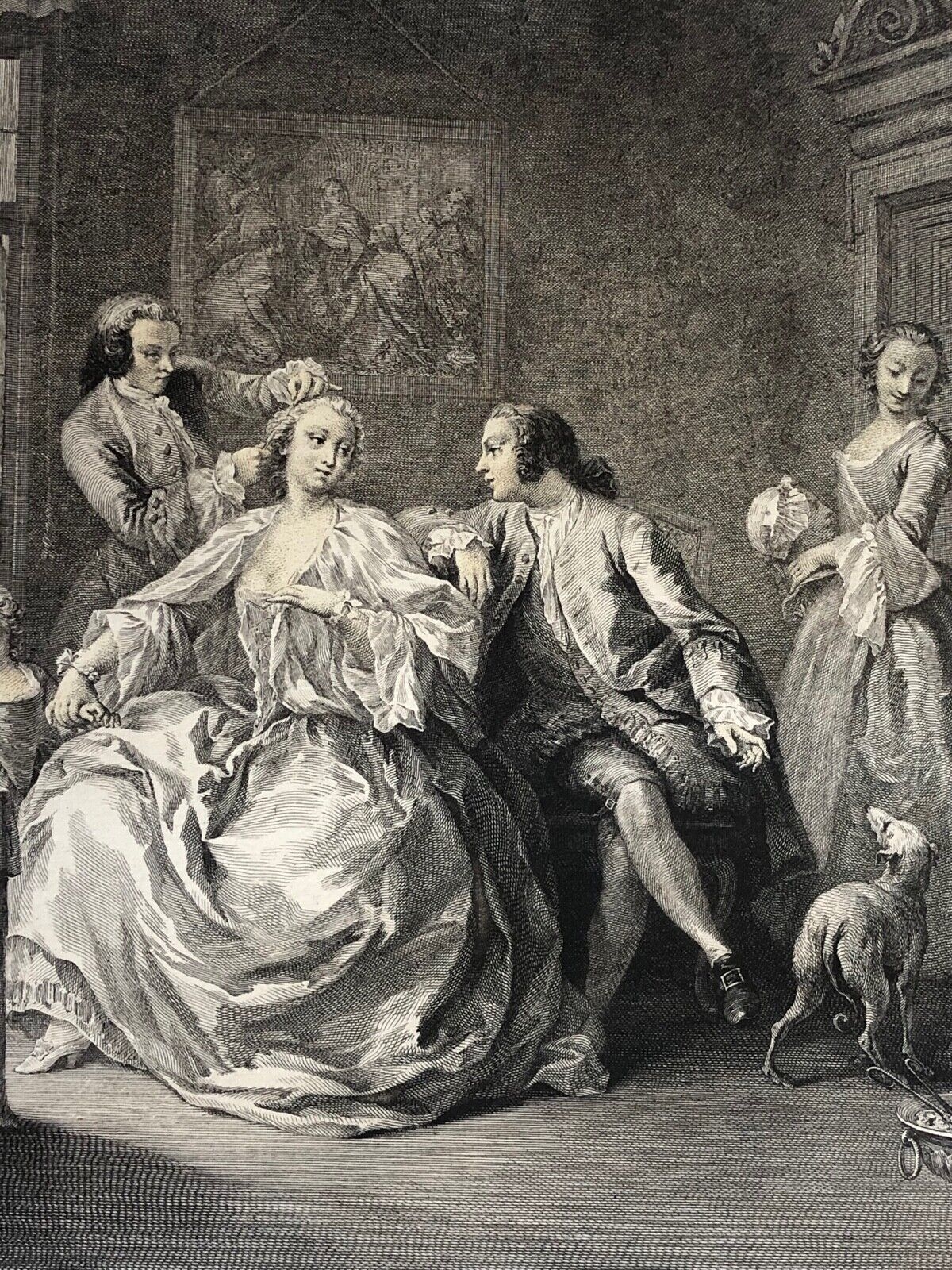 la_toilette_charles_joseph_flipart_1721_-_1797_coiffure_coiffeur_tirage_xixe