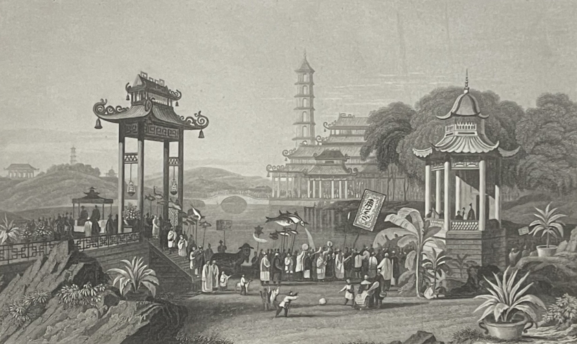 chine_nankin_jiangsu_les_jardins_de_lempereur_gravure_vers_1838_jardin_empereur