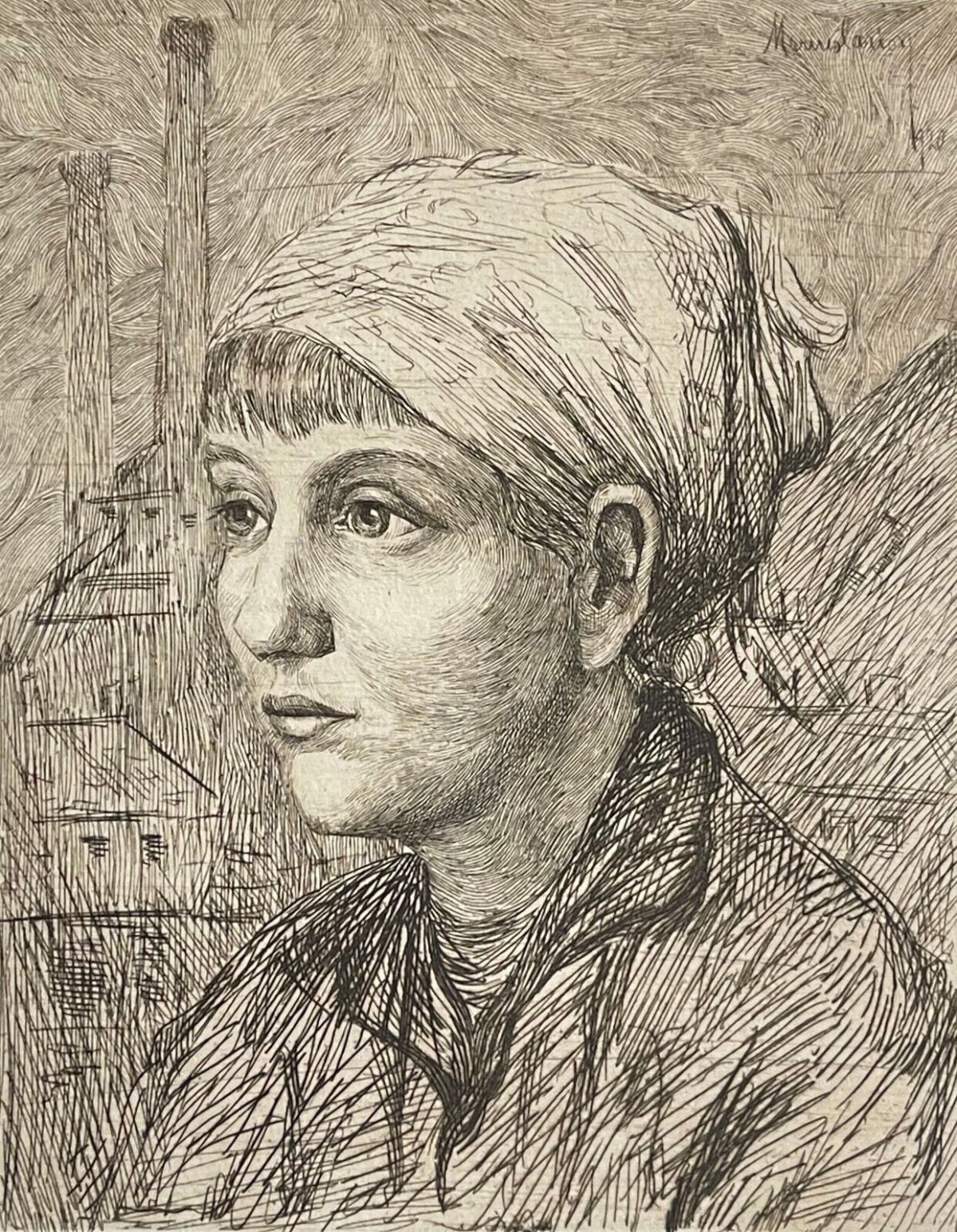 hiercheuse_fille_de_fosse_1920_mineur_charbon_carion_marius_1898-1949_belgique