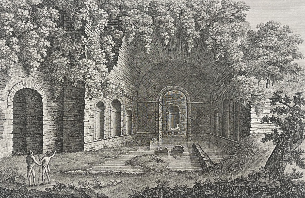 rome_source_de_la_nymphe_egeria_italie_gravure_vers_1800