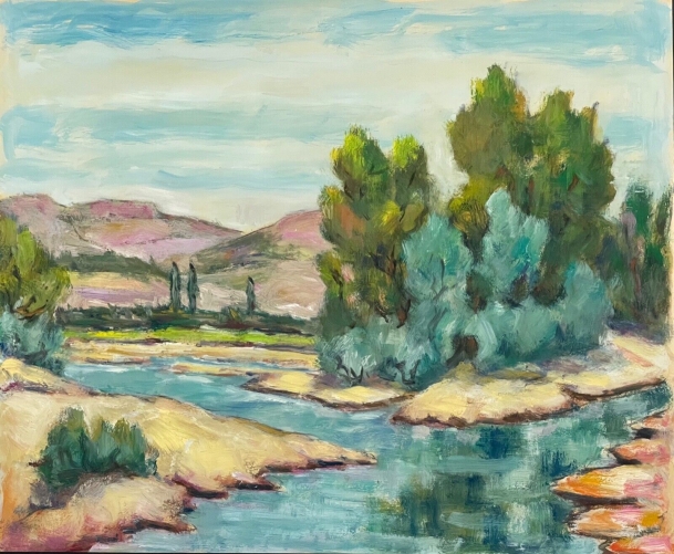 paysage_de_provence_gouache_vers_1960_anonyme_france_couleur_eau