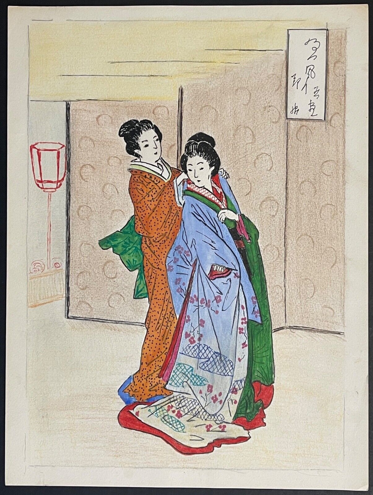 japon_suiveur_d_ogata_gekko_1859-1920_deux_femmes_technique_mixte_xxe