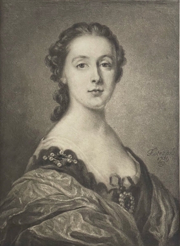 lady_francis_bridges_par_francis_cotes_1726-1770_estampe_heliogravure_de_1910