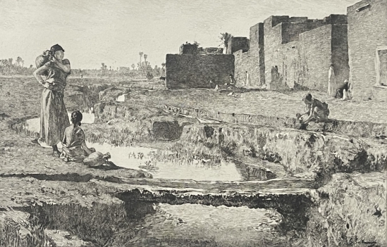 la_seguia_dapres_guillaumet_gravure_de_le_rat_1888_afrique_algerie_africanisme