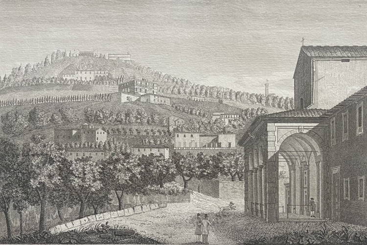 florence_vue_de_la_piazza_di_s__domenico_firenze_italie_gravure_originale_1824