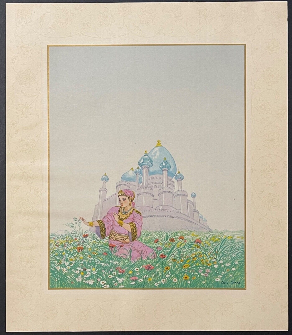 mille_et_une_nuits_leon_carre_procede_1926_jouvencelle_orientalisme_conte_arabe