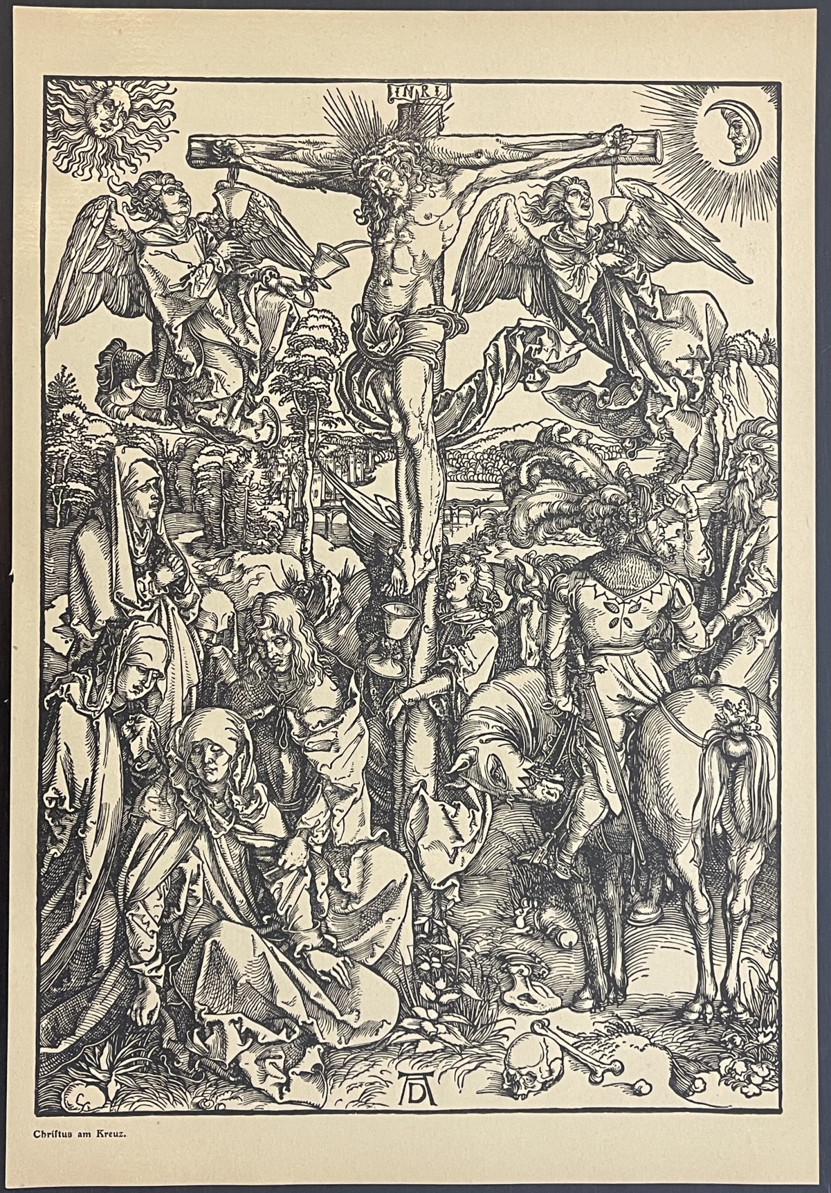 albrecht_durer_1471-1528_grande_passion_la_crucifixion_bois_grave_c_1900_christ