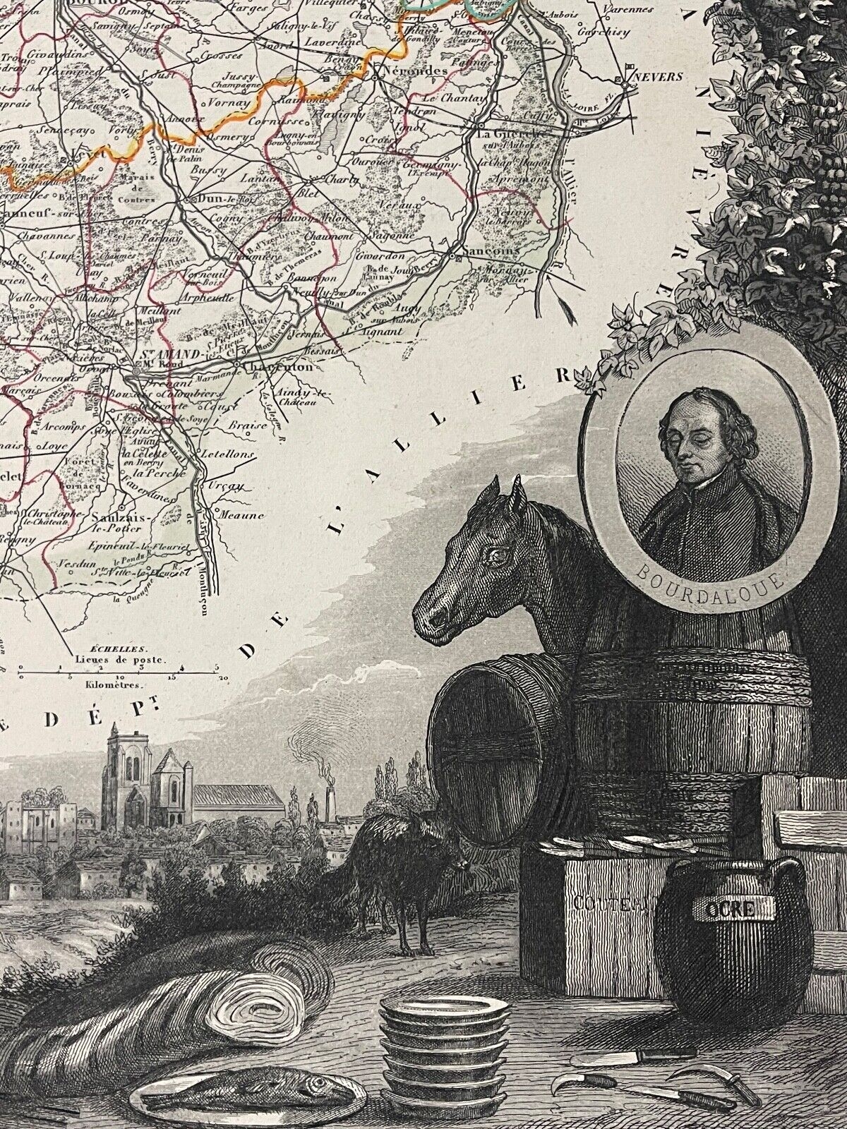cher_departement_francais_carte_1850_france_centre-val_de_loire_duche_de_berry