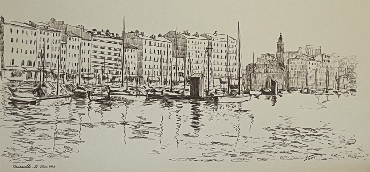 marseille_vieux_port_vers_1970_gravure_xxe_provence_france