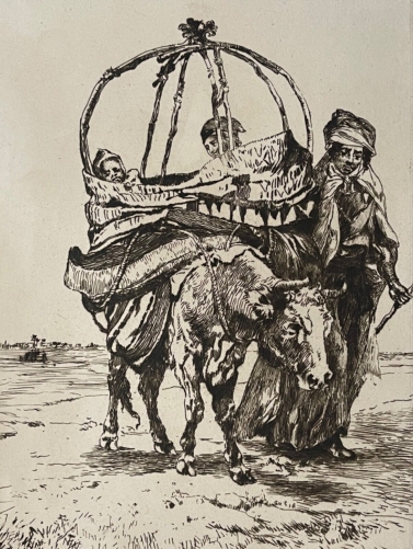 algerie_femme_et_enfants_dapres_guillaumet_1888_orientaliste_orientalisme