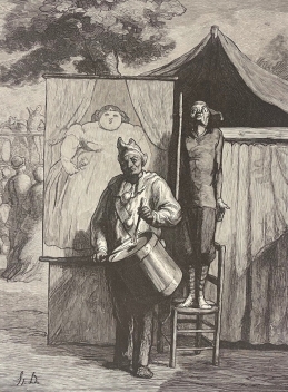 honore_daumier_saltimbanques_xylographie_graveur_froment_vers_1870