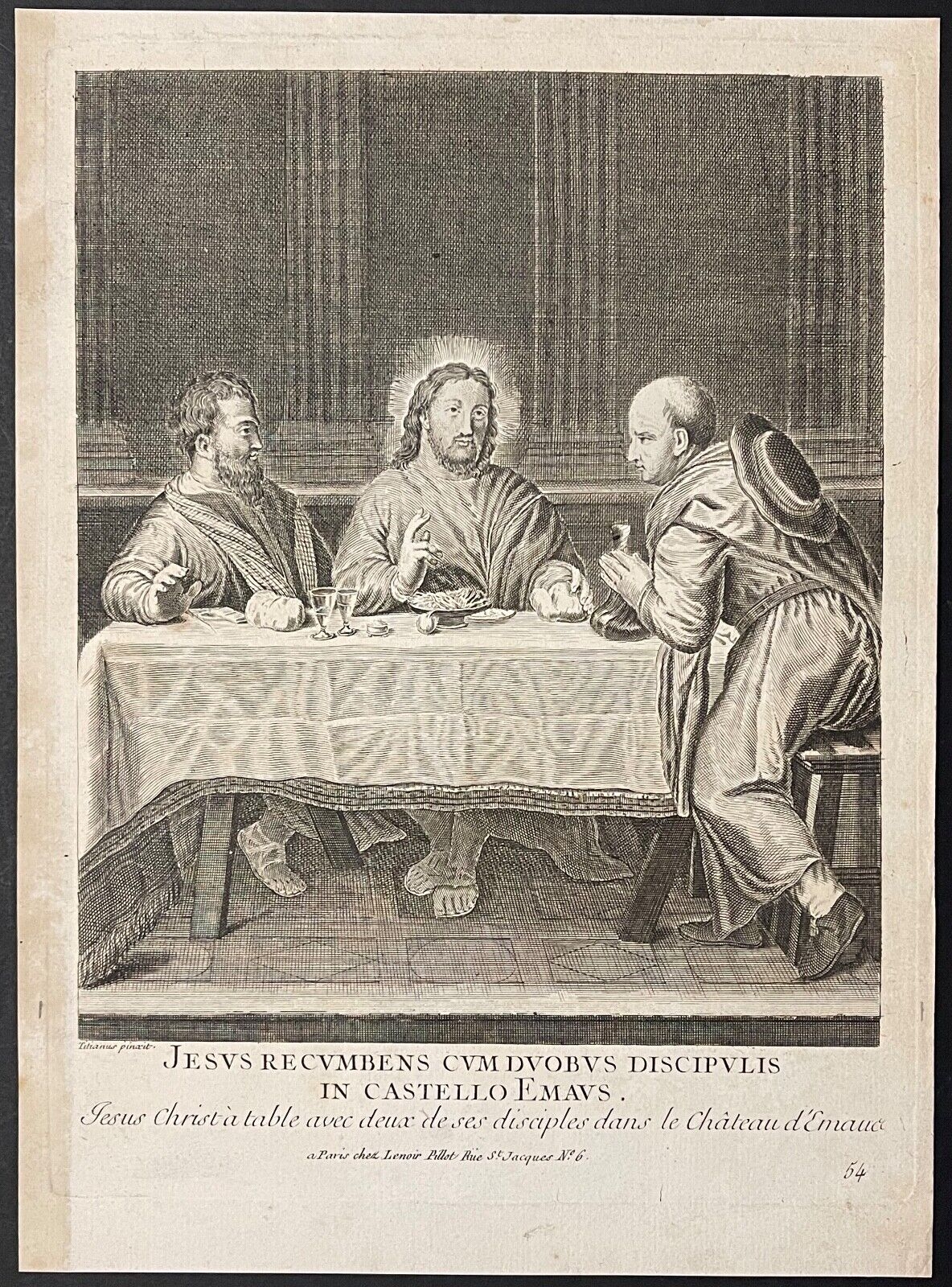 le_souper_a_emmaüs_dapres_tiziano_vecellio_titien_1477-1576_vers_1780