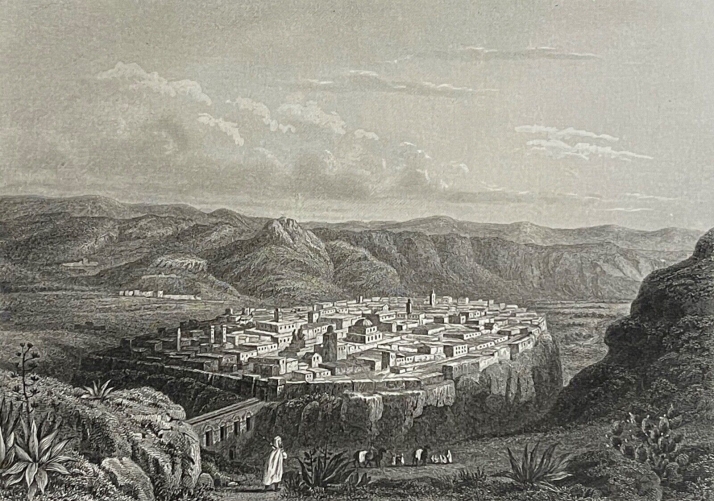 constantine_algerie_en_1863_lithographie_de_lacoste_xixe_afrique