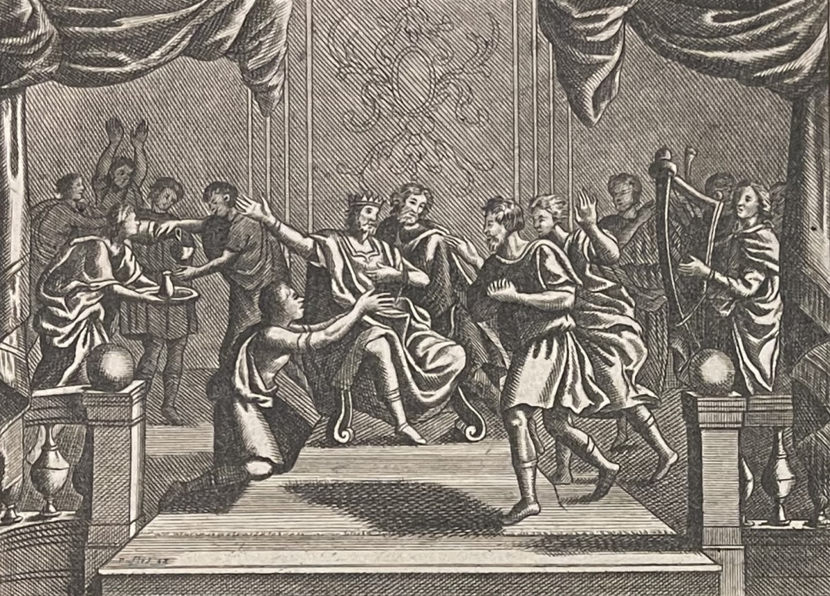 david_joue_de_la_harpe_devant_saül_dapres_merian_genese_israel_rois_1777