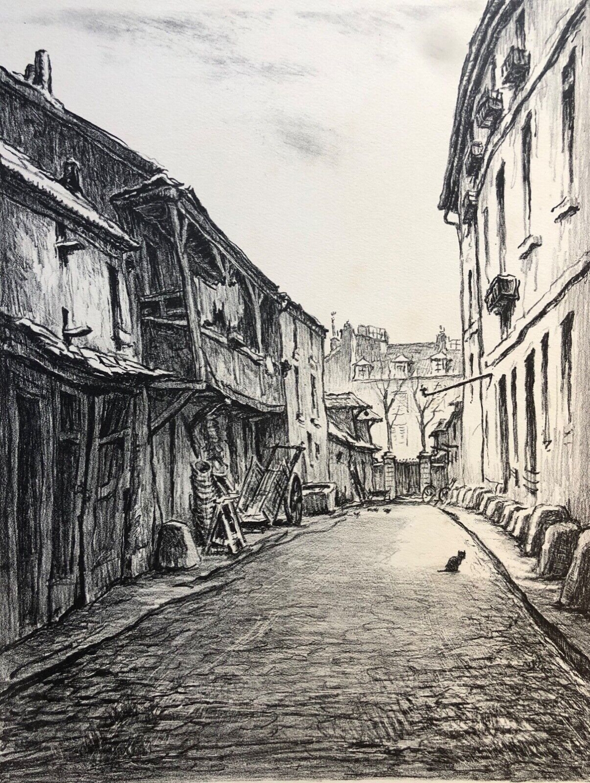 versailles_rene_aubert_1894-1977_lithographie_de_1951_signee_au_crayon