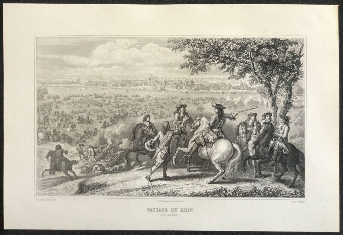 passage_du_rhin_par_louis_xiv_gravure_vers_1840_louis_de_bourbon-conde_1672