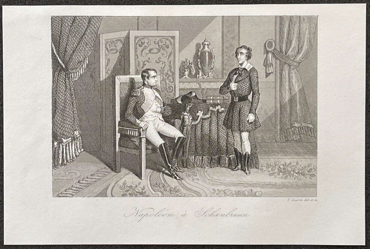 autriche_napoleon_bonaparte_a_schoenbrunn_c_1809_gravure_par_guerin_1836_france