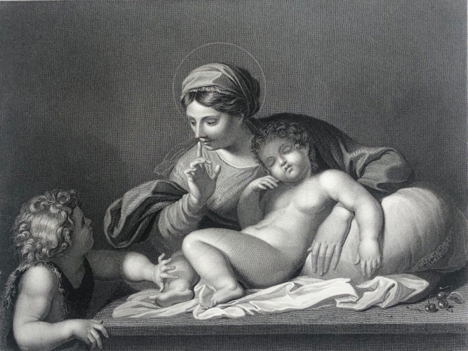 annibale_carracci_carrache_1560-1609_dapres_le_silence_grave_par_g_levy_1863