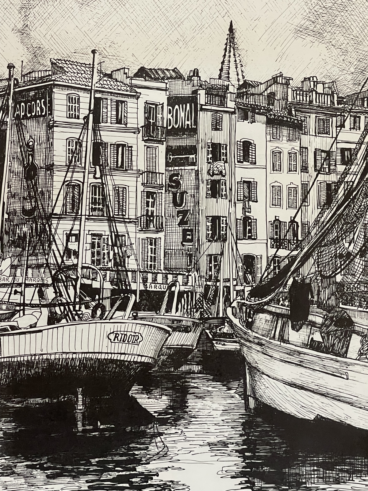 marseille_vieux_port_vers_1966_gravure_xxe_provence_france