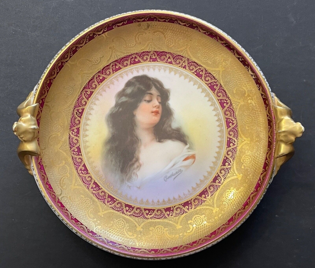 porcelaine_vienna_schwarzburg_coupe_a_anses_fin_xixe_portrait_autriche