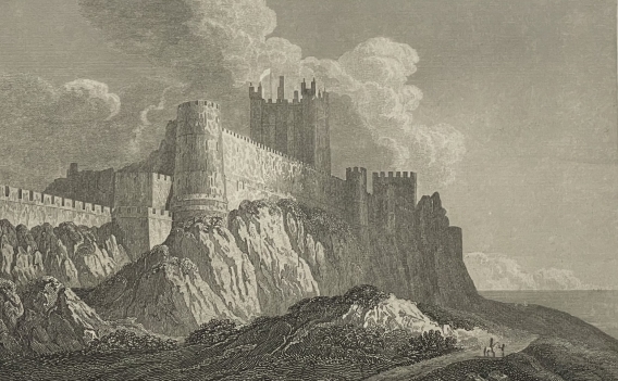 chateau_de_bamburgh_northumberland_angleterre_royaume-uni_stanfield_vers_1830