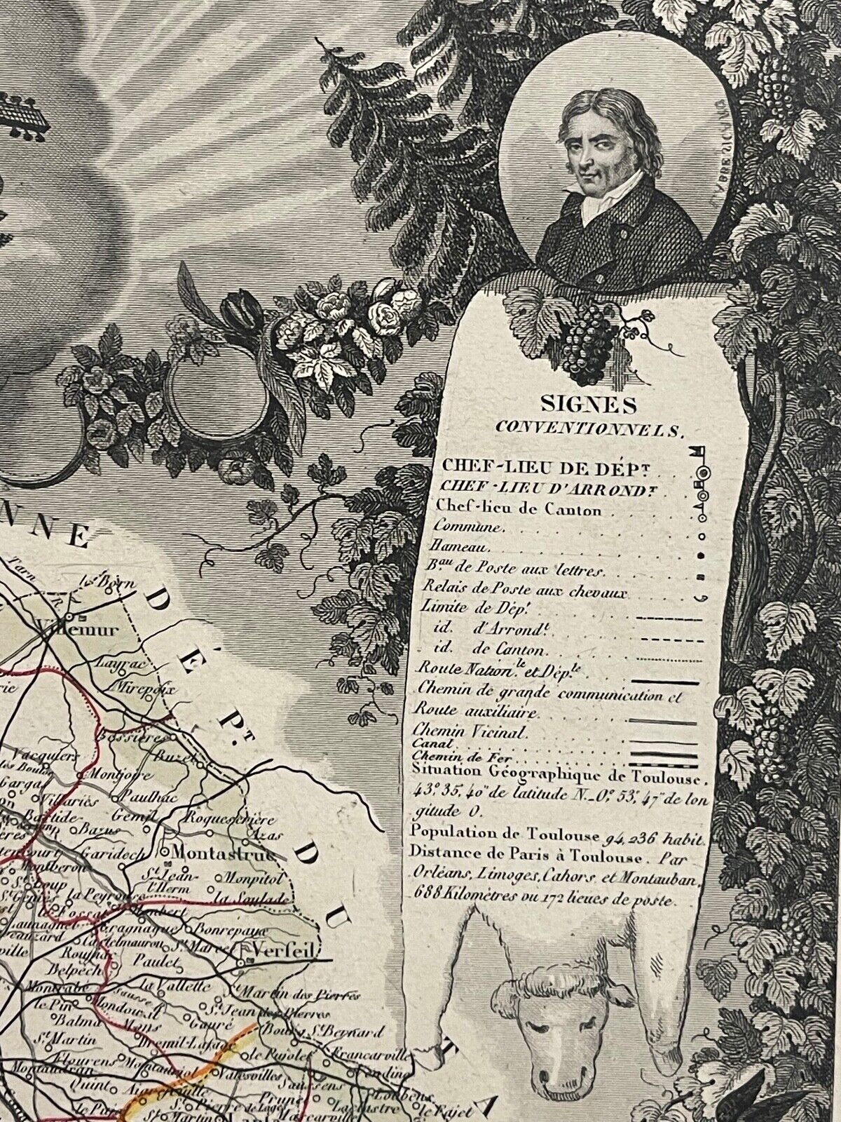 haute_garonne_departement_carte_de_1850_france_languedoc_gascogne_occitanie