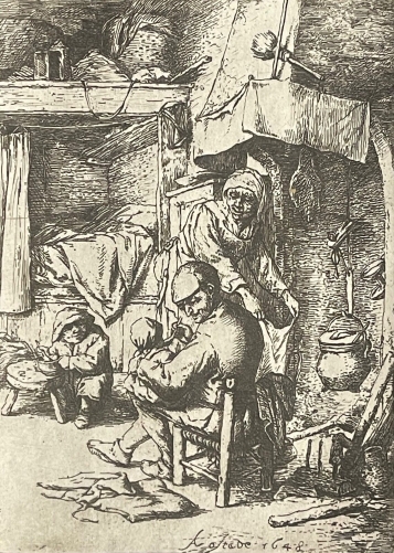 adriaen_van_ostade_pere_de_famille_donnant_la_bouillie_a_son_enfant_ostade_xixe