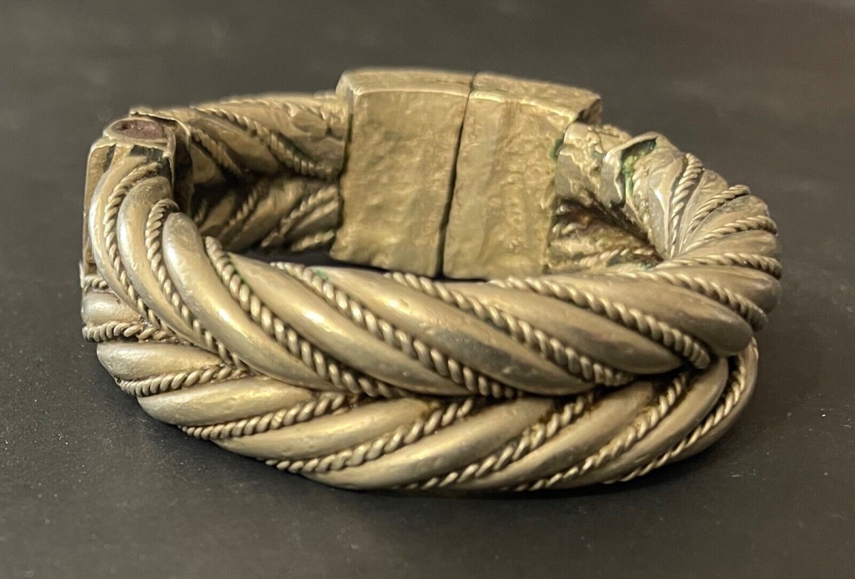 bracelet_amazigh_argente_piece_ethnique_ancienne_afrique_du_nord