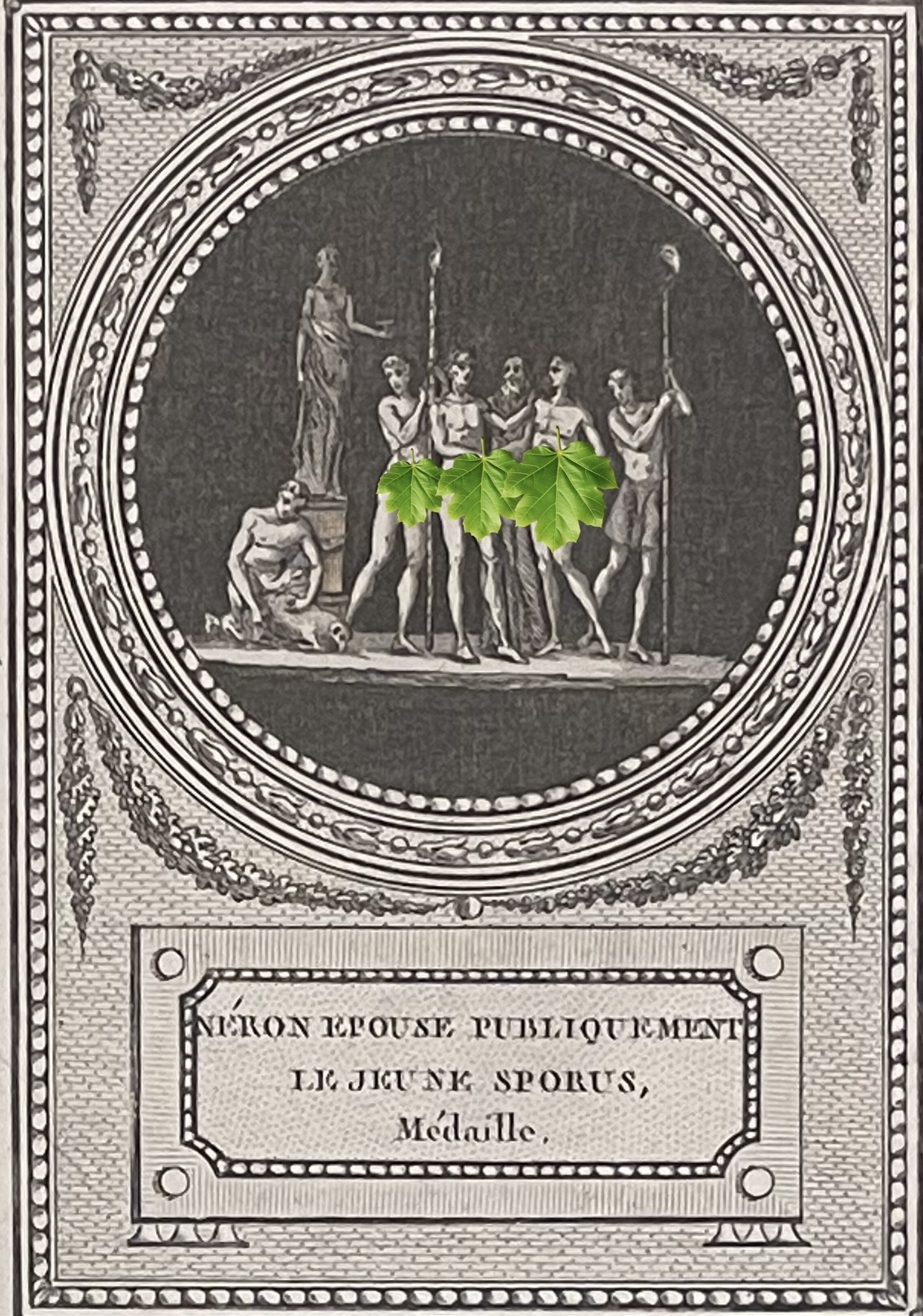 neron_epouse_publiquement_le_jeune_sporus_medaille_gravure_1785_rome_italie