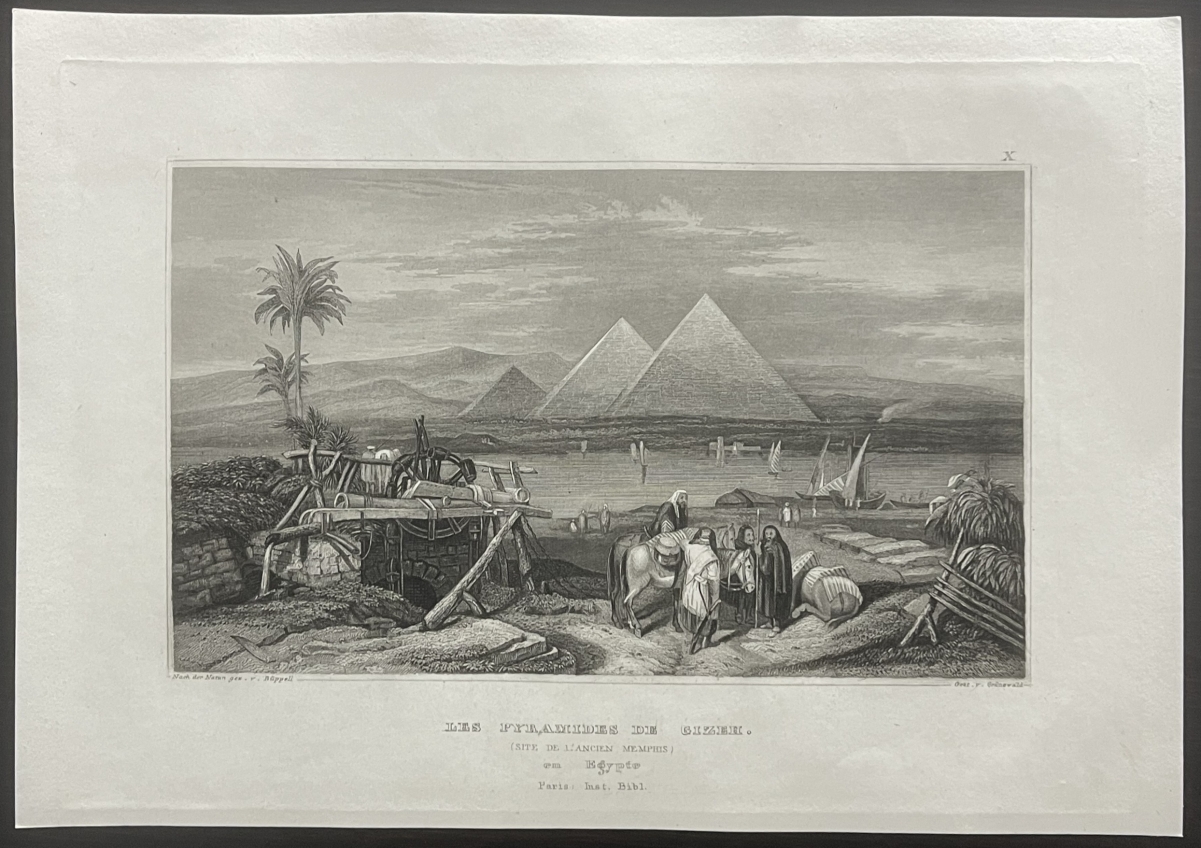 egypte_les_pyramides_memphis_de_gizeh_le_nil_gravure_vers_1830_afrique_pyramide