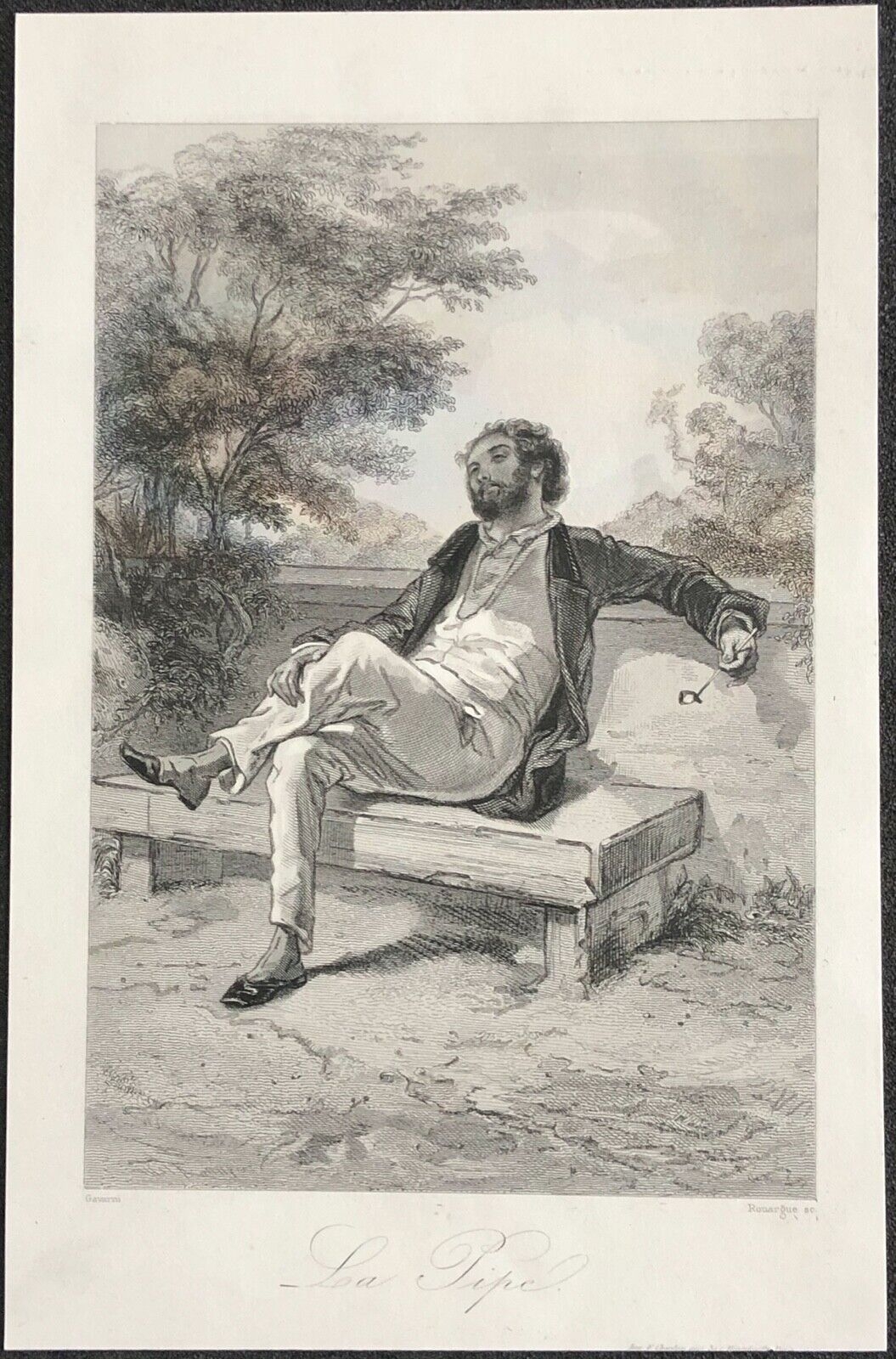 paul_gavarni_1804-1866_la_pipe_fumeur_tabac_lithographie_vers_1840_rouargue