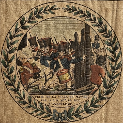 espagne_prise_de_mataro_1823_par_le_duc_d???_angouleme_gravure_vignette_vers_1824