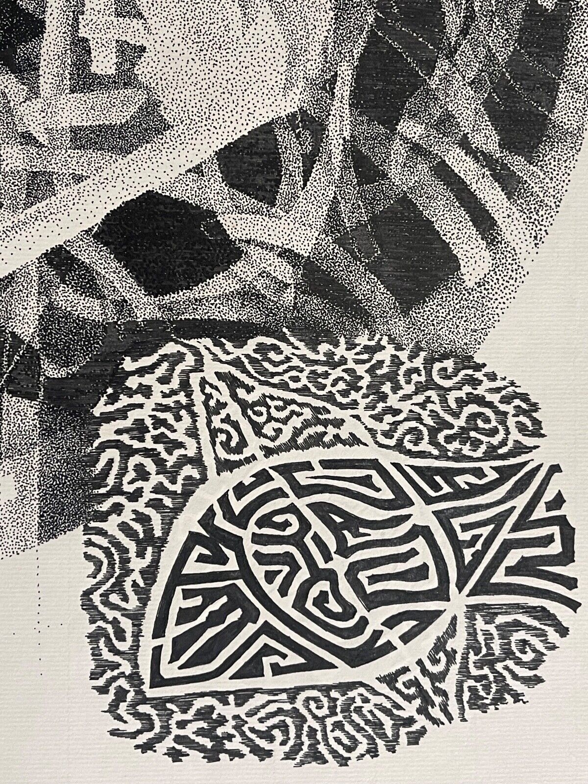 grande_abstraction_titree_le_jardin_de_freud_anonyme_vers_1990_abstrait