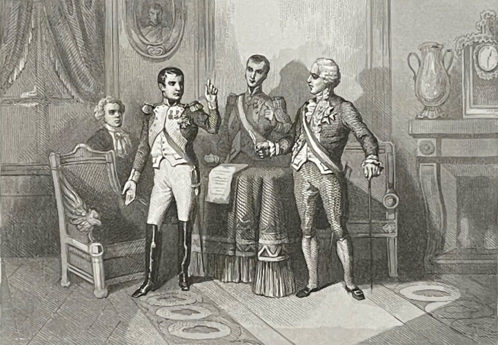 abdication_de_bayonne_napoleon_bonaparte_charles_iv_d_espagne_ferdinand_vii